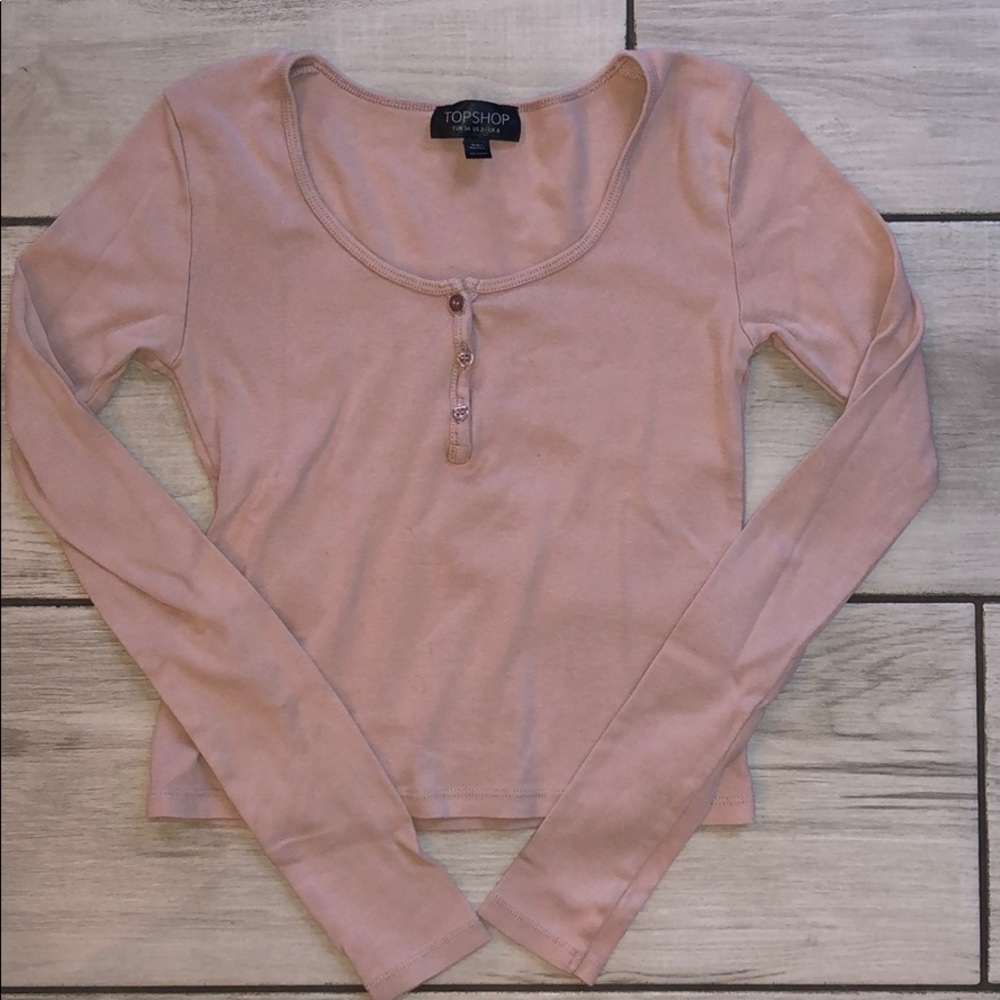 Top shop long sleeve shirt